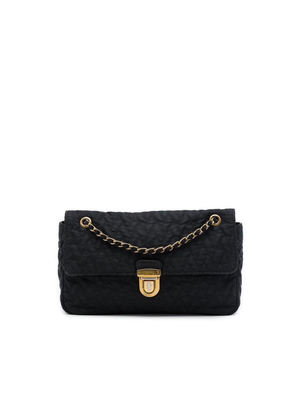 Prada Impuntu Tessuto Chain Flap #360011P58B